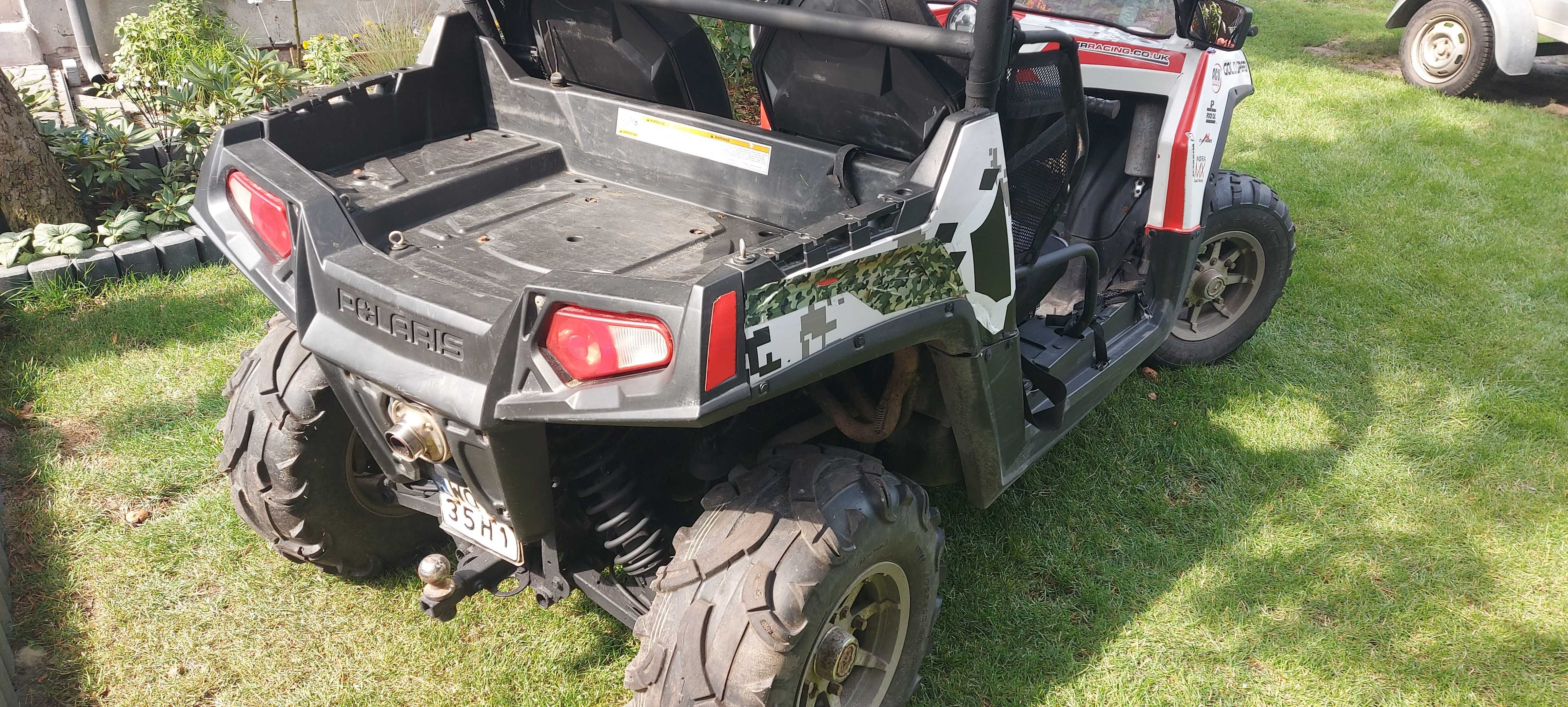 Polaris RZR 800, zarejestrowany.