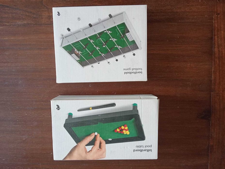 Snooker e Matraquilhos miniatura (VENDA URGENTE)