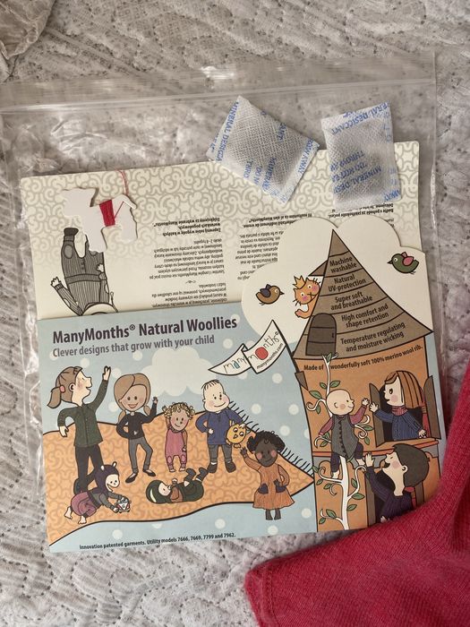 Kominiarka z wełny merino ManyMonth