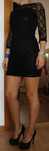 Vestido de renda preto