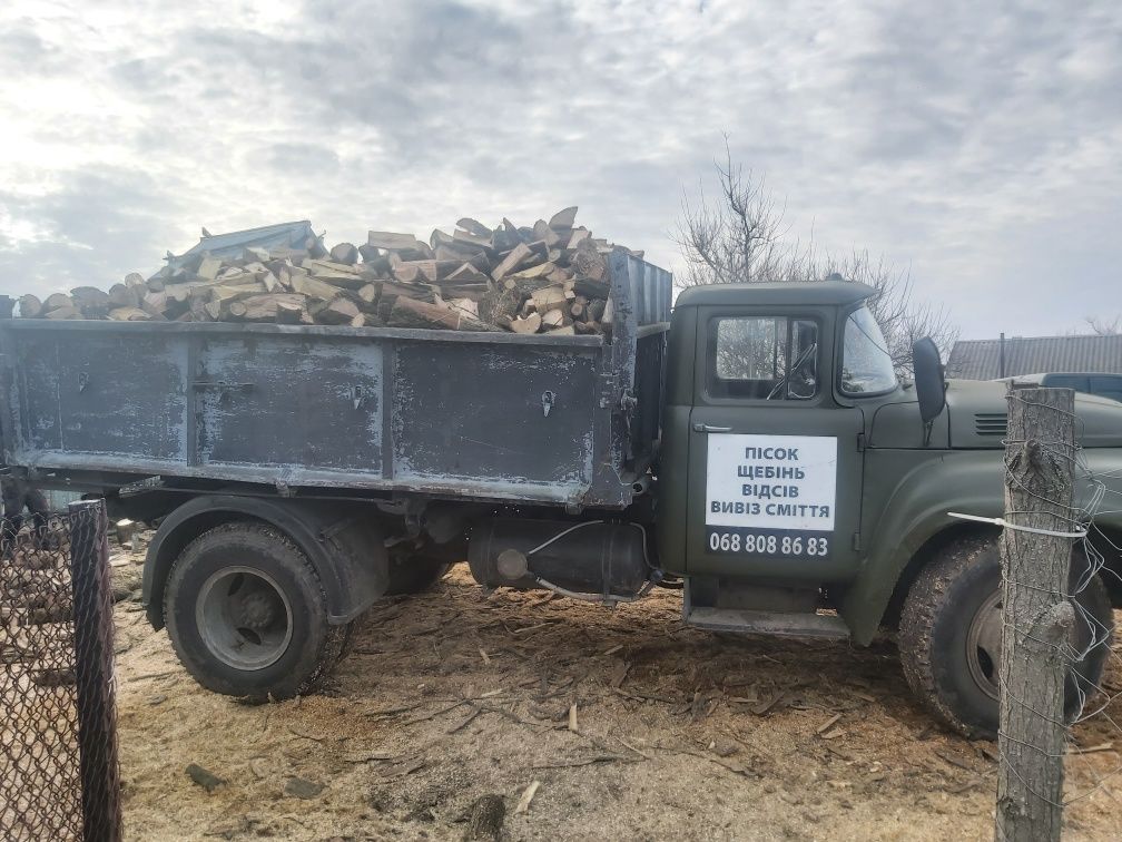 Доставка,дрова,щебінь,пісок,відсів