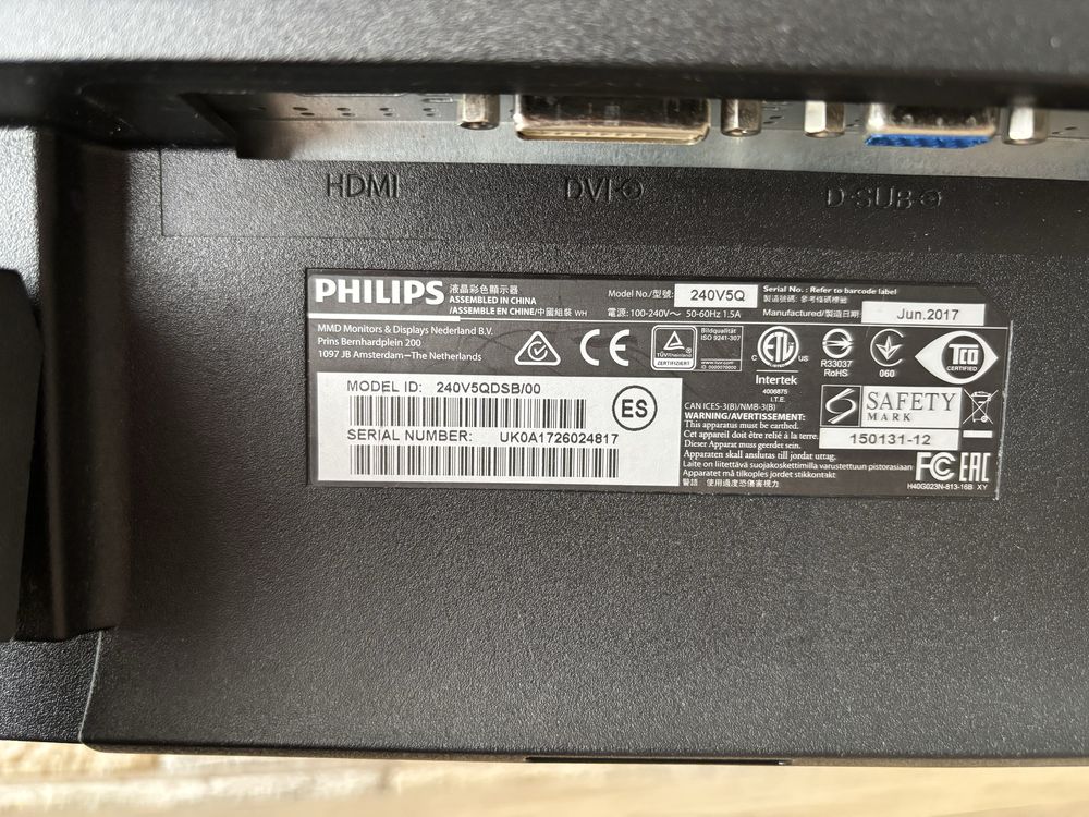 Monitor Philips 24 cale