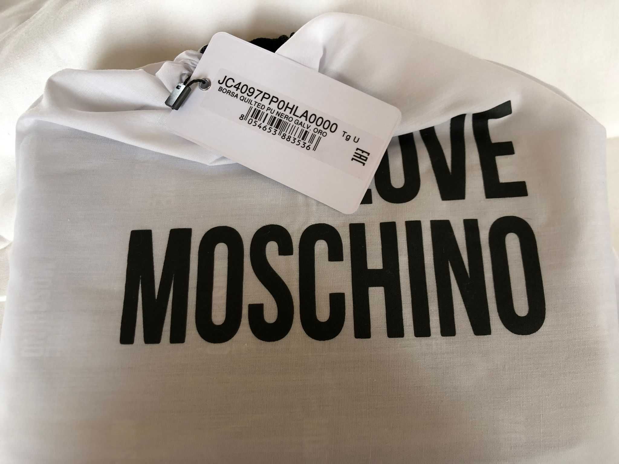 Mala Love Moschino , Nova com etiquetas