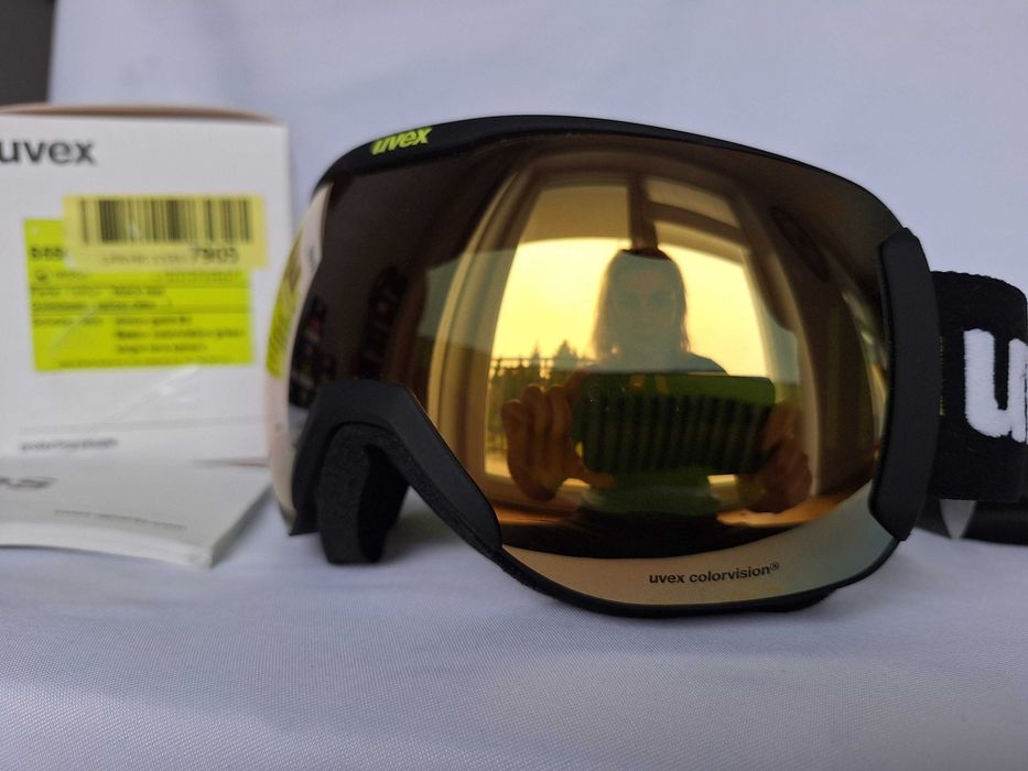 Gogle narciarskie Uvex Downhill 2100 CV Black Matt S2
