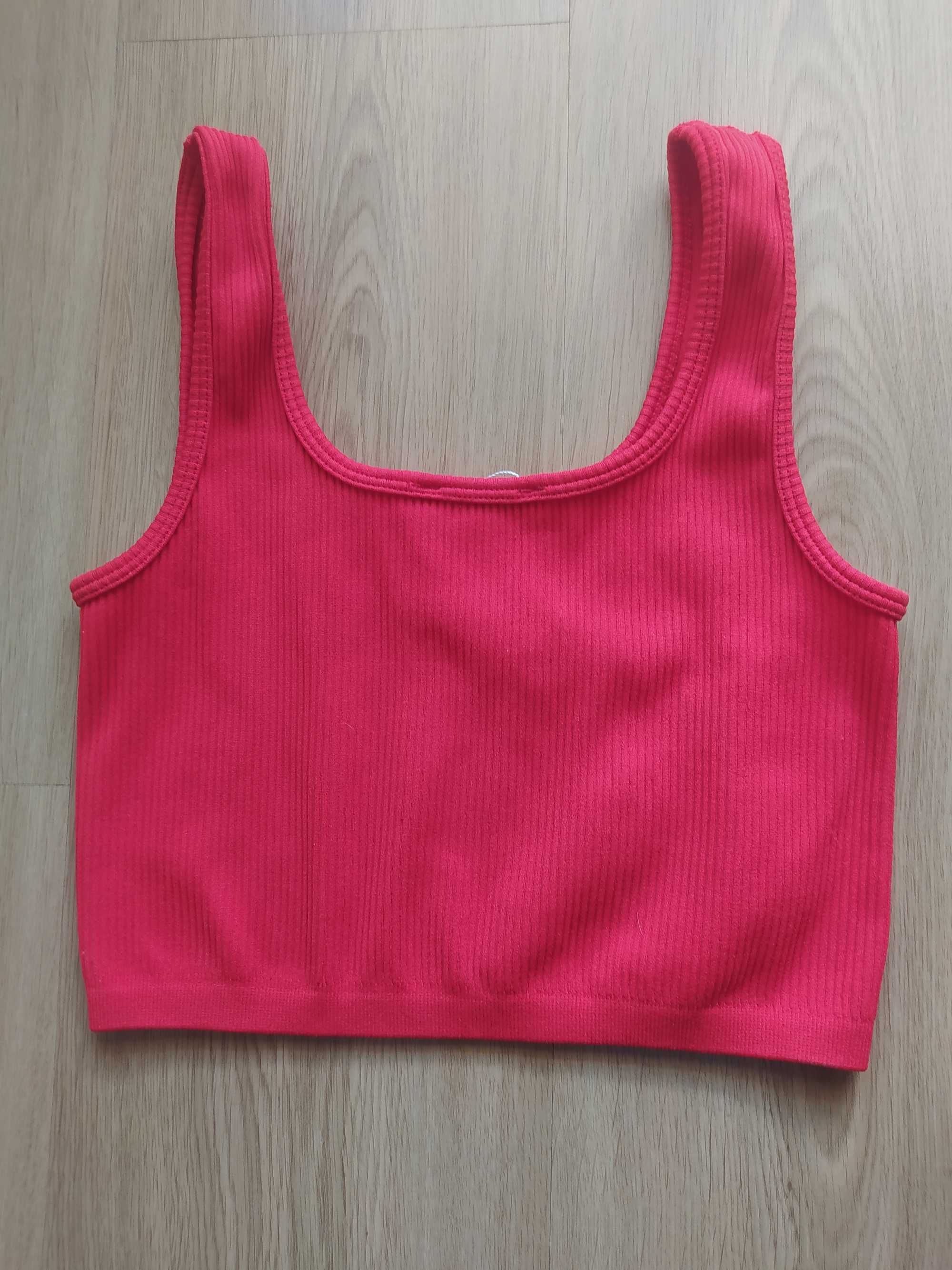 Top vermelho FB Sister. Tamanho XS