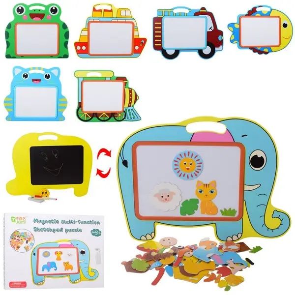 Магнітна дошка-пазл MuQIY toys