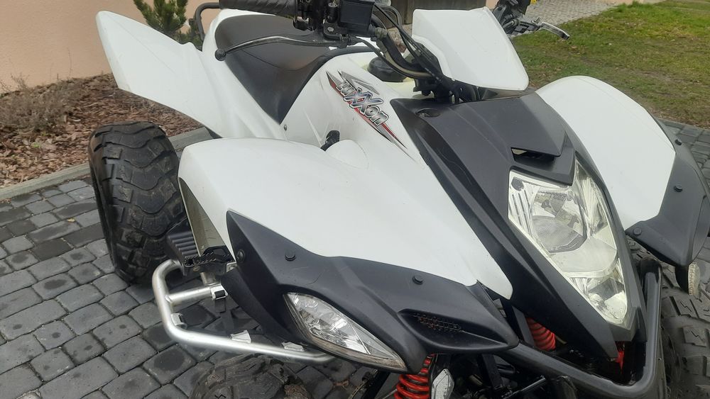 Quad Adly 300 Honda homologacja l7e rejestracja
