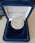 Medalha comemorativa do DIA de CAMÕES, Prata maciça, 1998