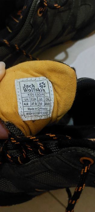 Чоботи черевики jack wolfskin