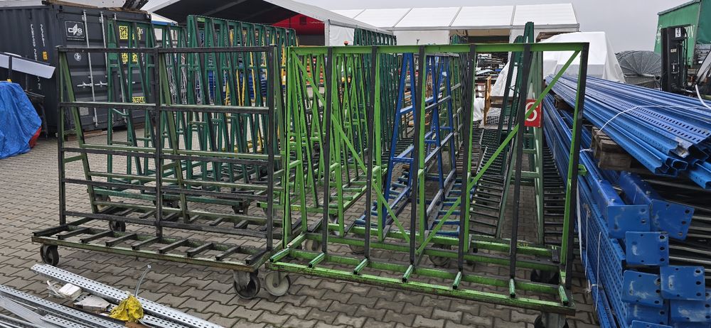 Stojak Transportowy do Szkła Okien Szyb płyt itp. ocynkowany