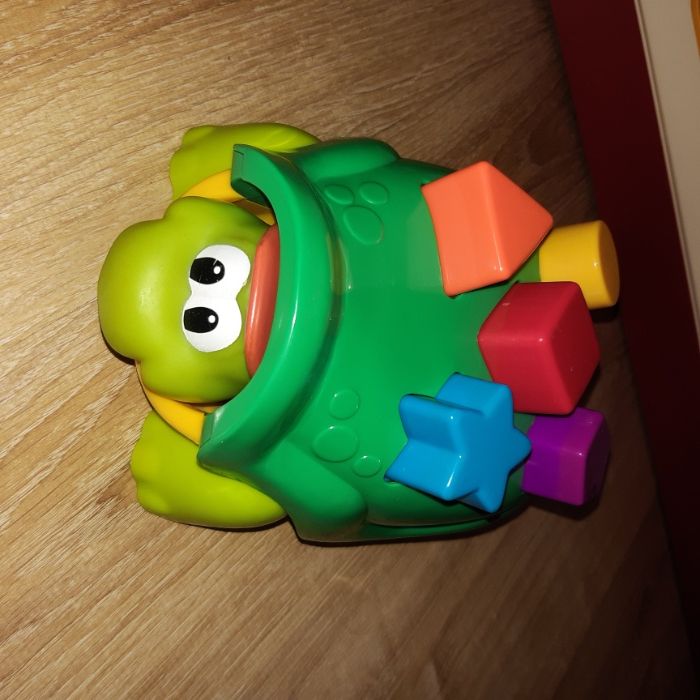 FISHER PRICE zółw kolory kształty żółwik zabawka