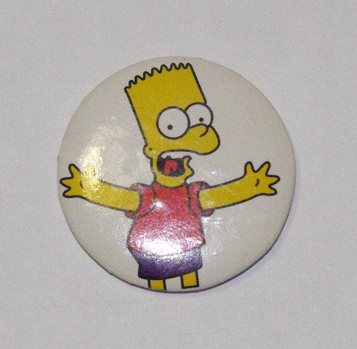 Значок "Барт Симпсон".