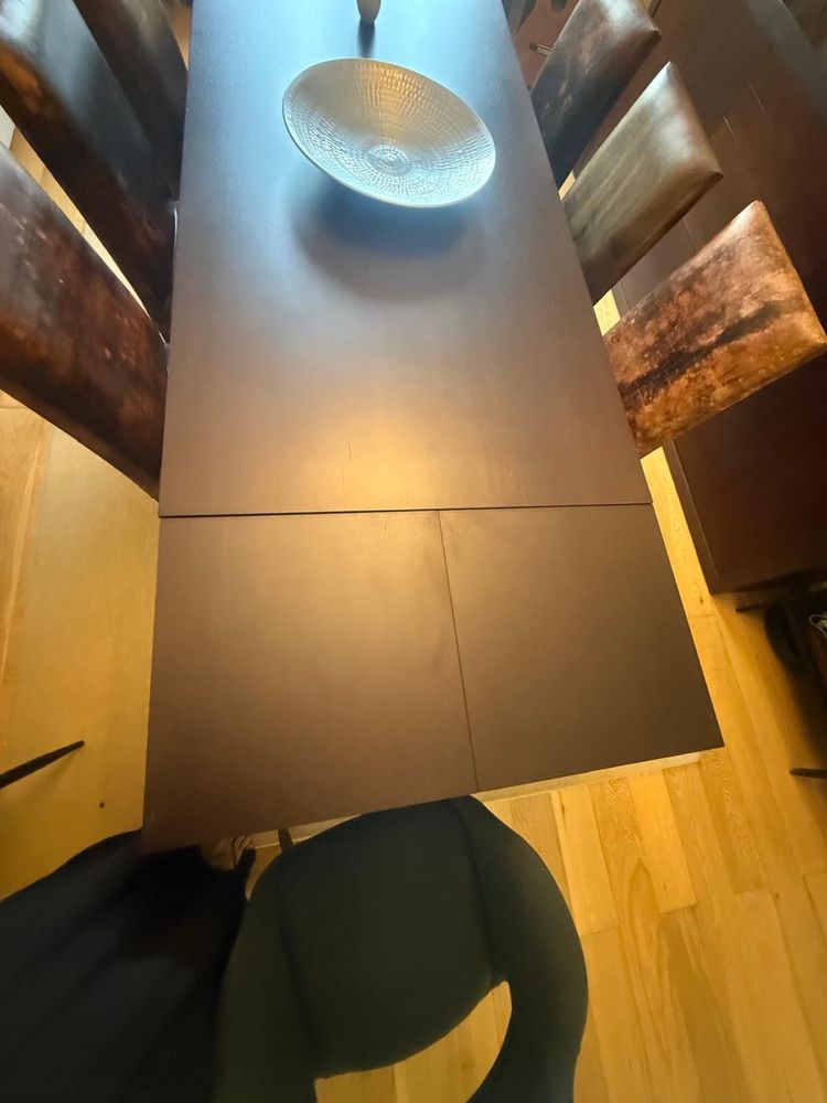 Mesa em Wengué Castanha escura