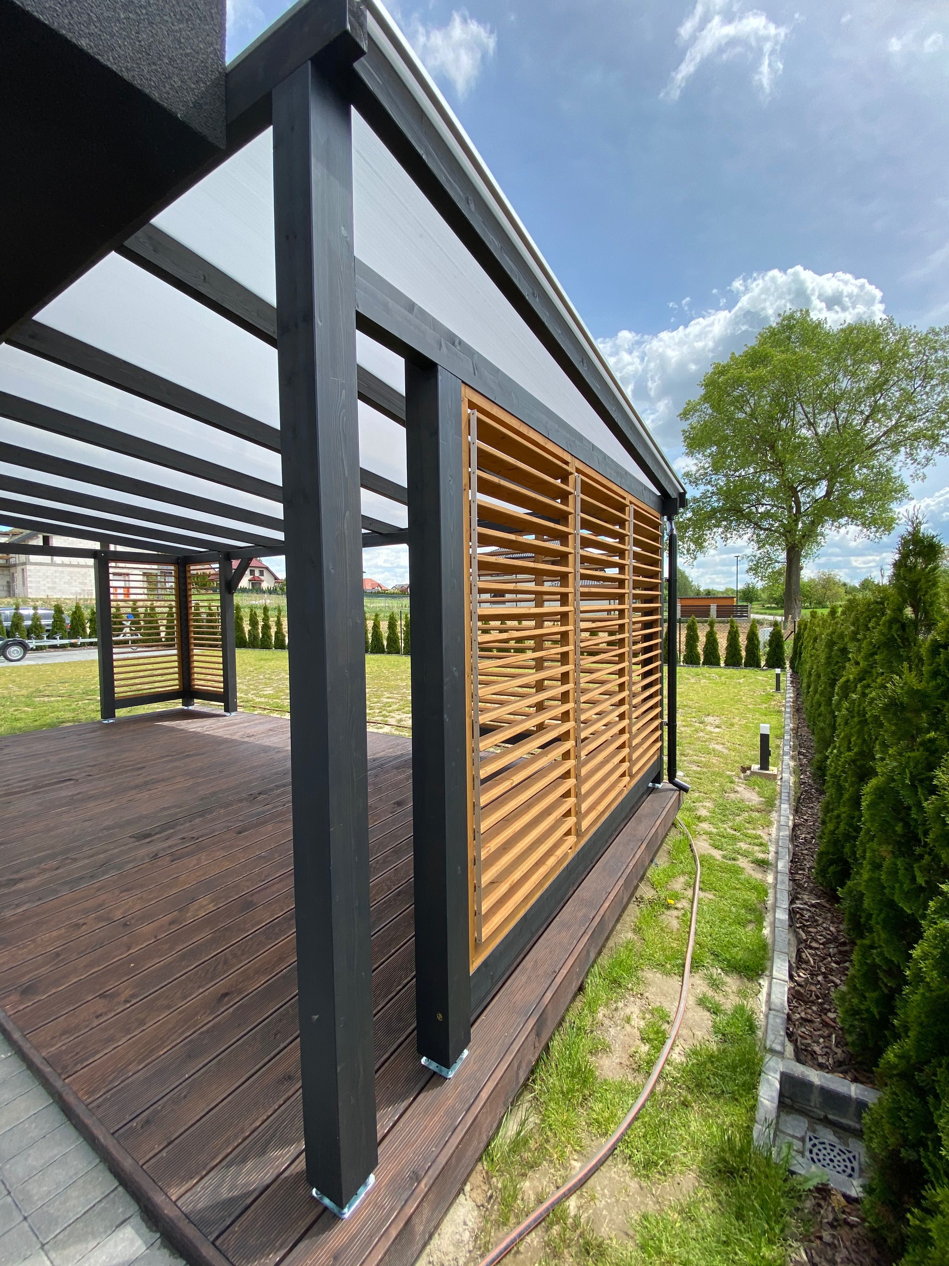 Zadaszenie tarasu wiata pergola altana weranda poliwęglan carport