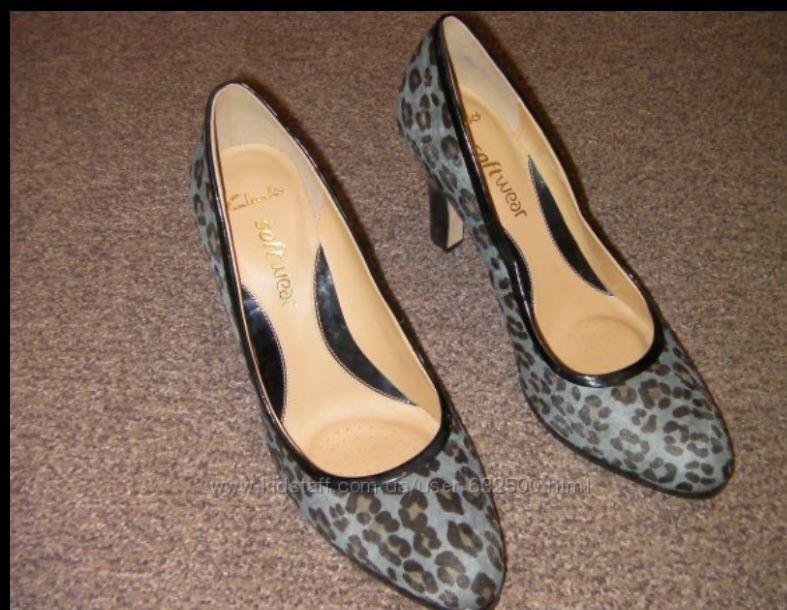 Новые женские туфли Clarks- 41 размер