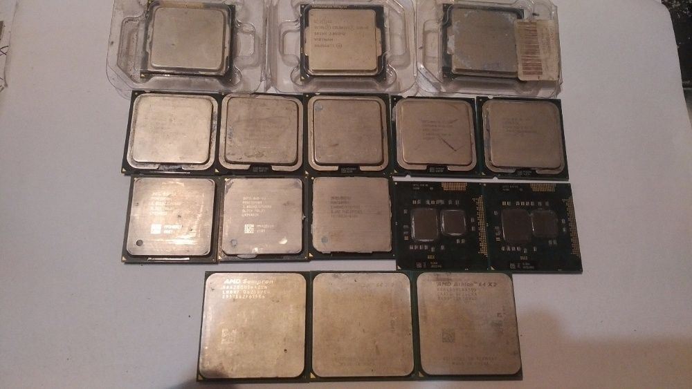 процессоры Intel, AMD