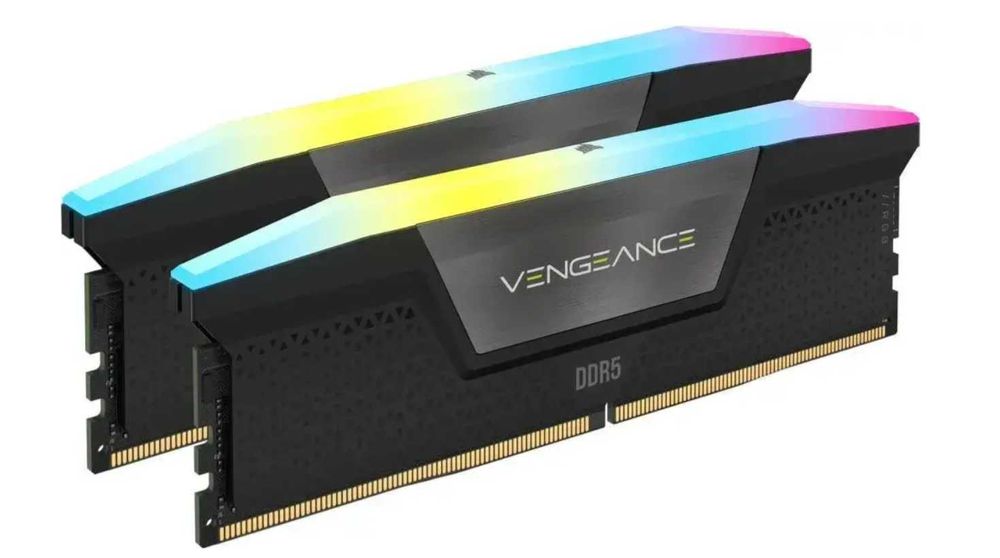 Оперативна пам'ять Corsair 6600 96GB 2x48 DDR5 VENGEANCE RGB ГАРАНТІЯ!