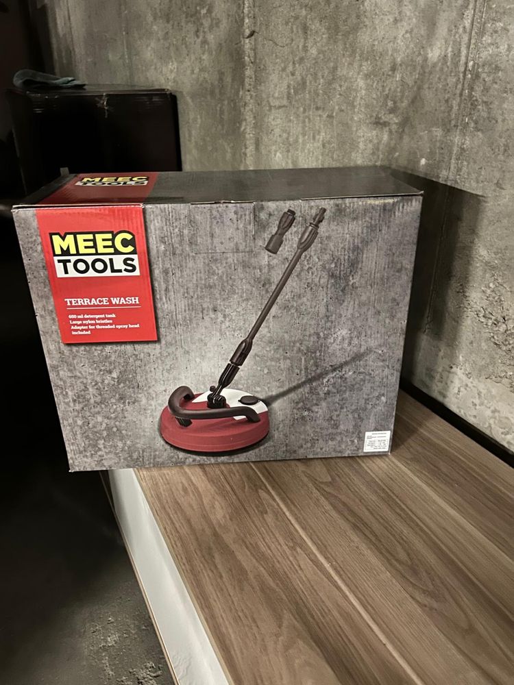 Myjka wysokociśnieniowa + szczotka MeecTools