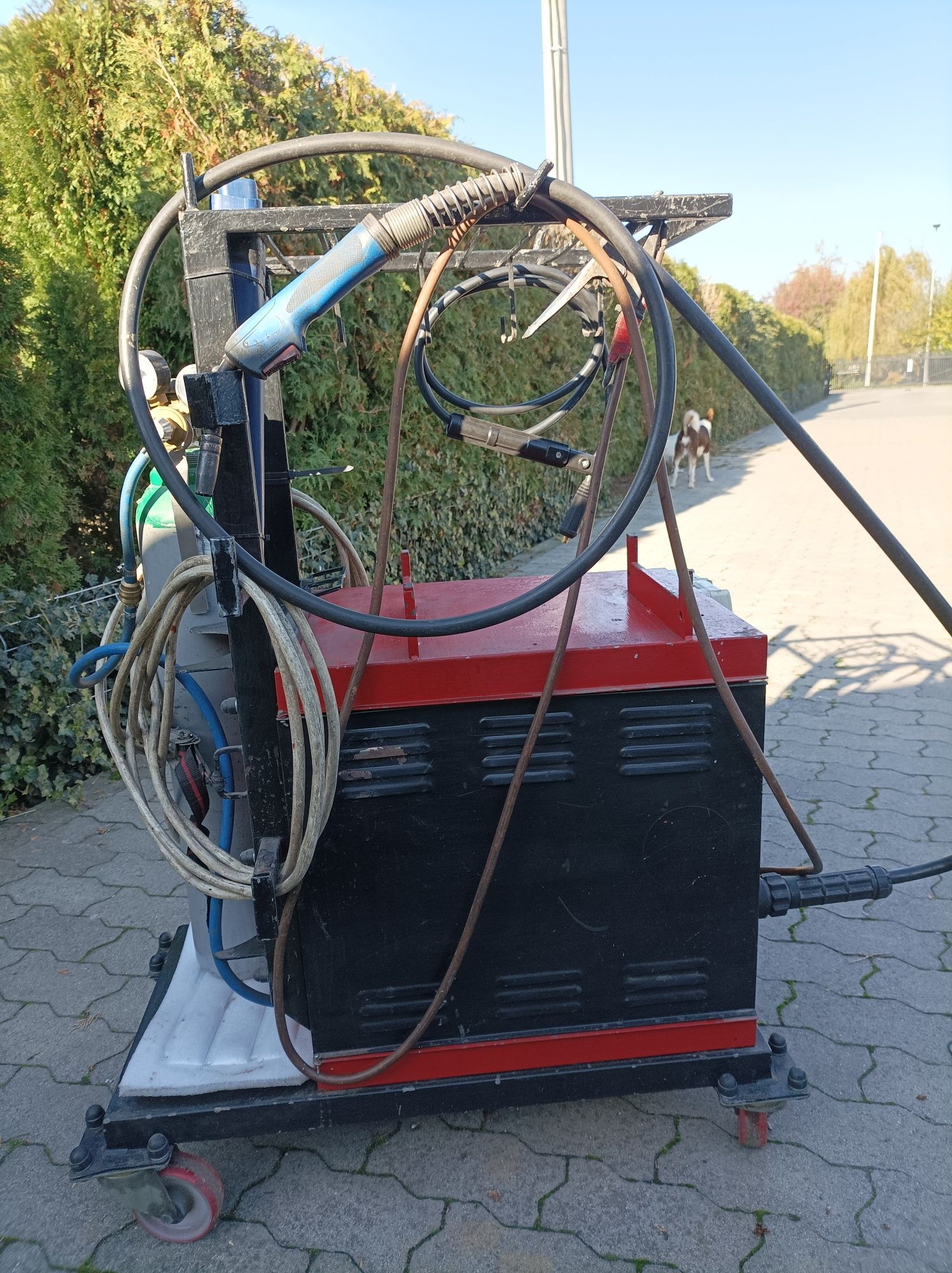 Spawarka mag/mig mma AutoSpaw 200A wózek półautomat spawalniczy tig