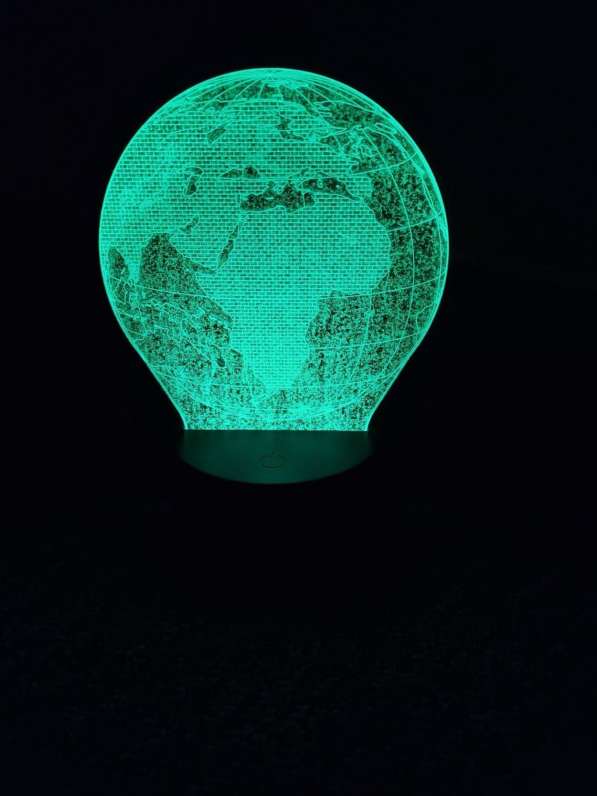 Lampa 3D. Creative Visualization lamp 3D.