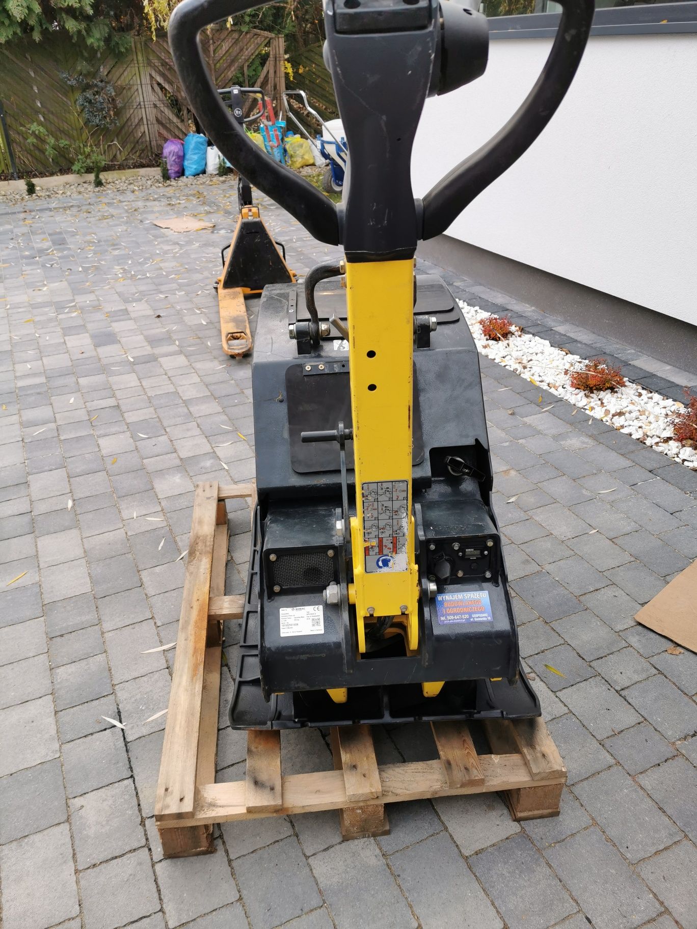 Zagęszczarka 500kg Bomag BPR 6065 D, 468 kg Wypożyczę