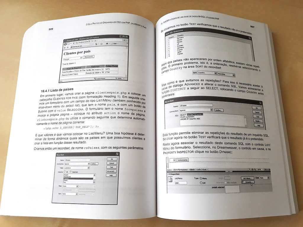 Guia Prático do Dreamweaver CS3 com PHP, JavaScript e Ajax