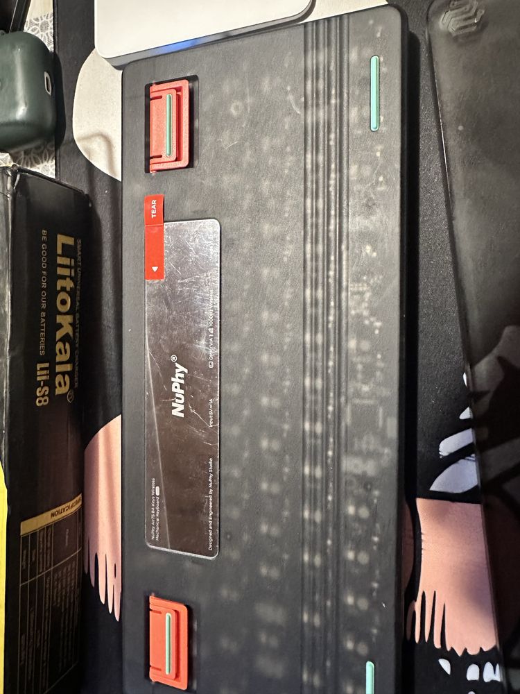 Клавіатура Nuphy air75 v2 + чолол NuFolio v3 for air75 v2