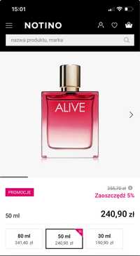 Perfumy Hugo Boss Alive Intense EDP