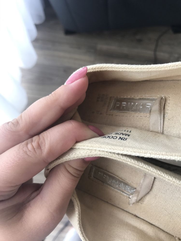 Espadryle primark beżowe cyrkonie