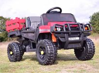 Auto samochód na akumulator BUGGY z przyczepką FARMER PICK-UP traktor