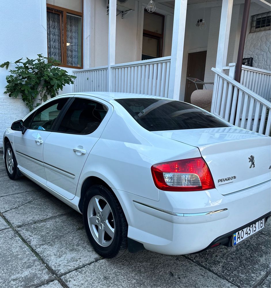 Peugeot 407 2010 1.6 HDi дизель біла Пежо Taxi