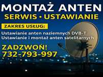 Ustawianie-Serwis Montaż Anten Satelitarnych i Naziemnych