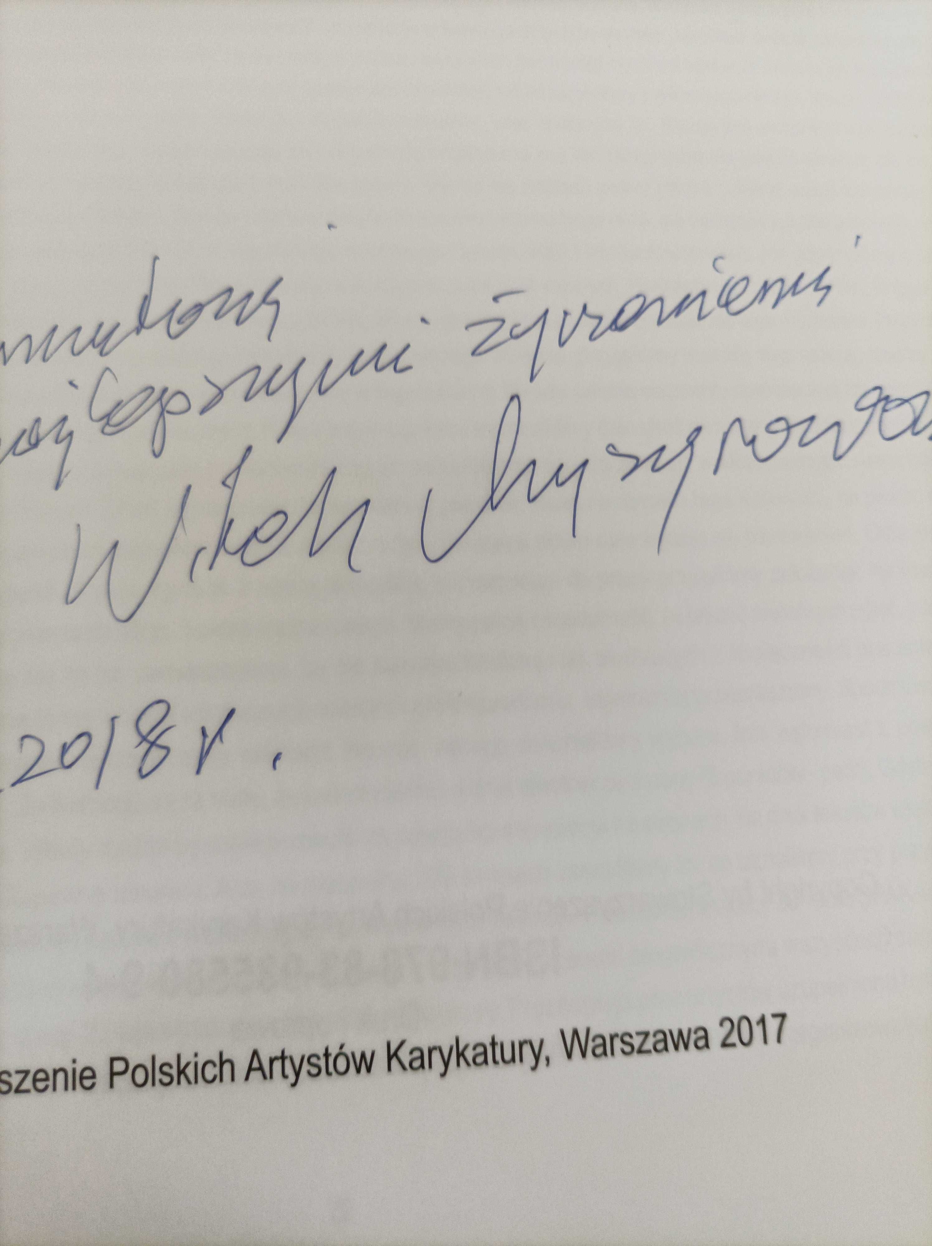 Mysyrowicz 30 lat stowarzyszenia polskich artystów karykatury autograf