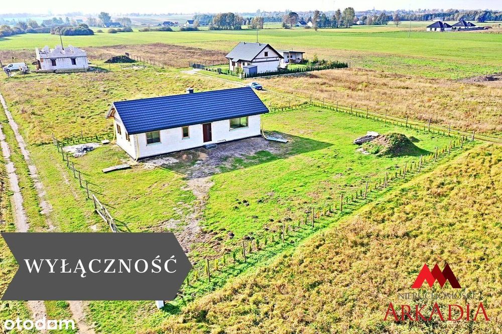 Dom w stanie surowym zamkniętym-Kowal,Grodztwo