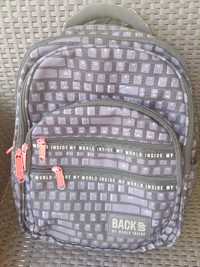 Plecak szkolny Back UP czarny w klawiaturę
