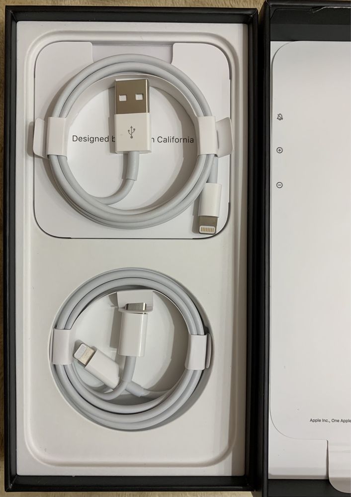 Новый оригинальный кабель Apple Lightning USB/USB Type C зарядка шнур