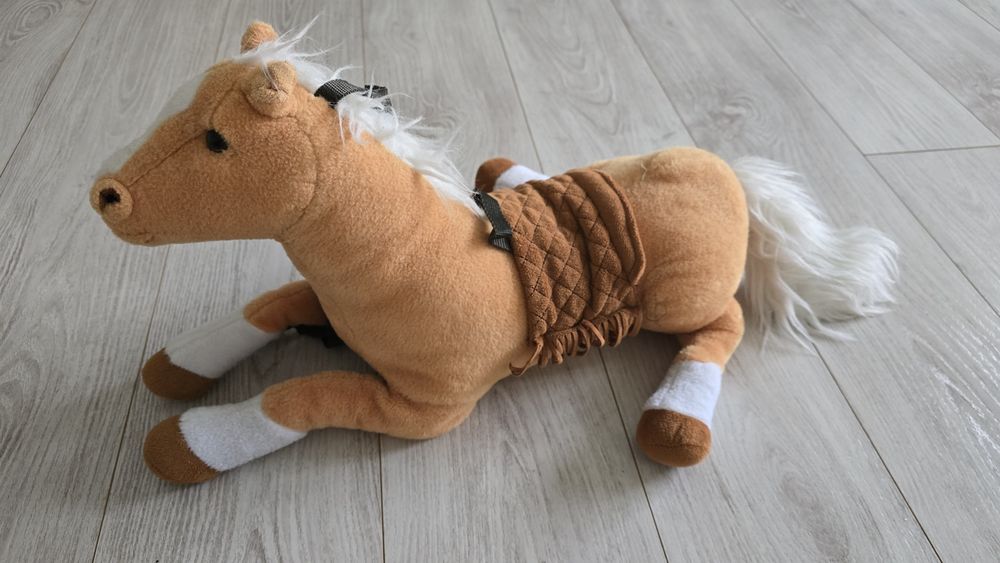Іграшка м'яка велика конячка поні лощадка лошадь
