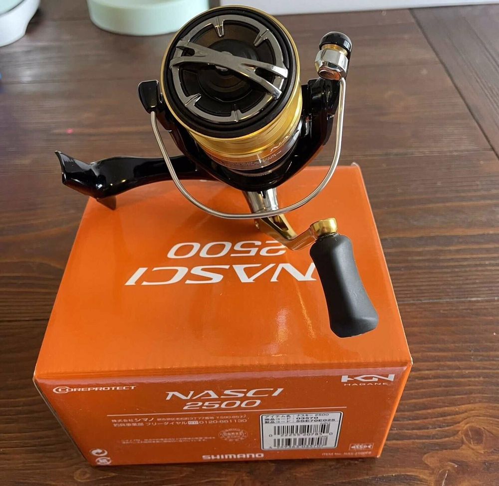 Новая катушка  Shimano Nasci 2500 Spinning Reel