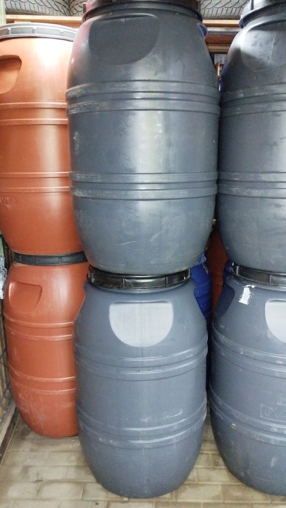 Beczki plastikowe 220 l na deszczówkę pomosty paliwo NOWA DOSTAWA