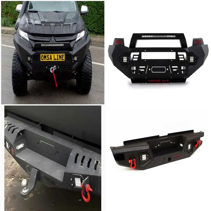 Металевий силовий бампер Dakar для позашляховиків і пікапів Off-road