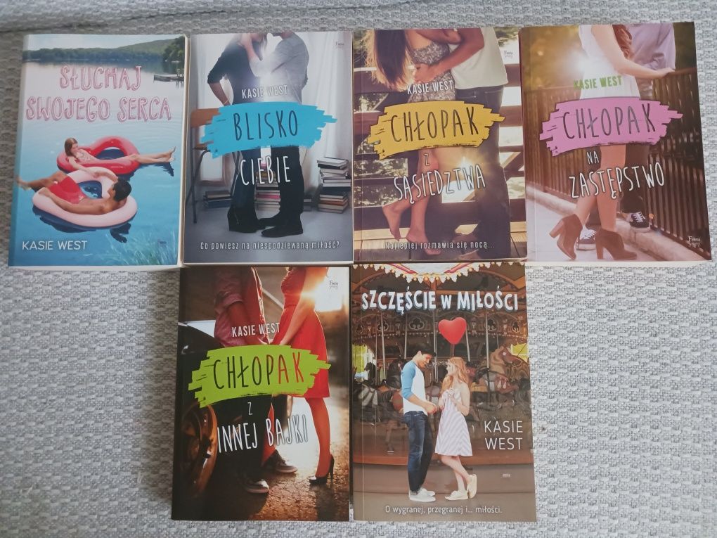 Książki young adult (YA) Kasie West