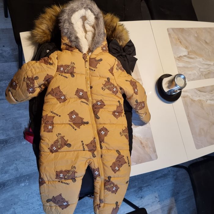 Śpiworek do wózka i kombinezon