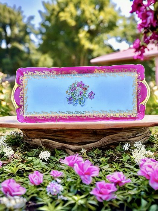 Вишукана рулетниця з ручним розписом, 1900 р, Франція