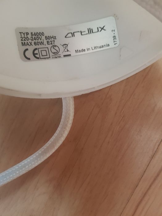 Duży plastikowy żyrandol lampa sufitowa marki Artllux