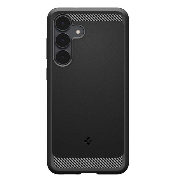 Spigen Rugged Armor Galaxy S25 Fe Matte Black