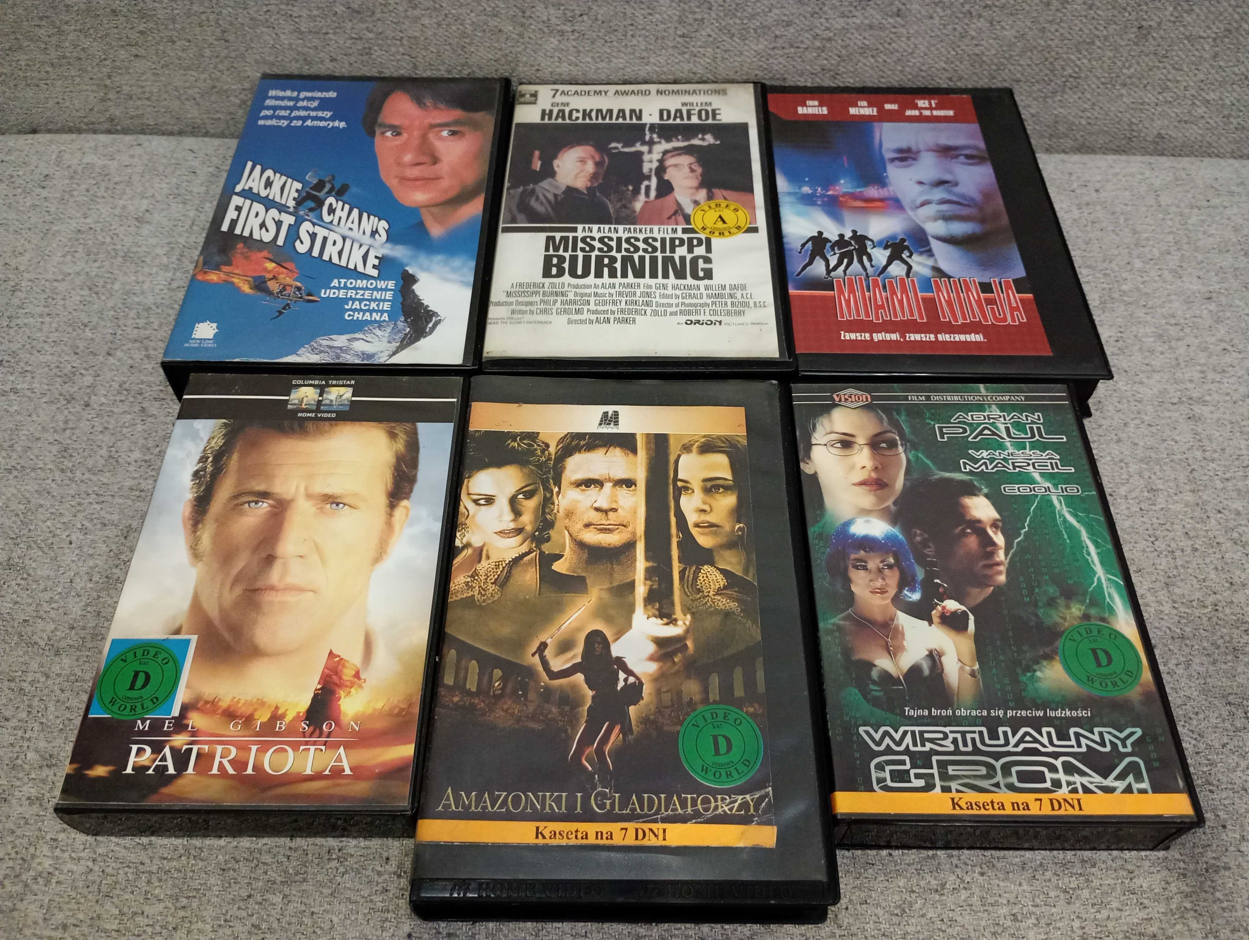 Zestaw Kaset VHS + Gratis