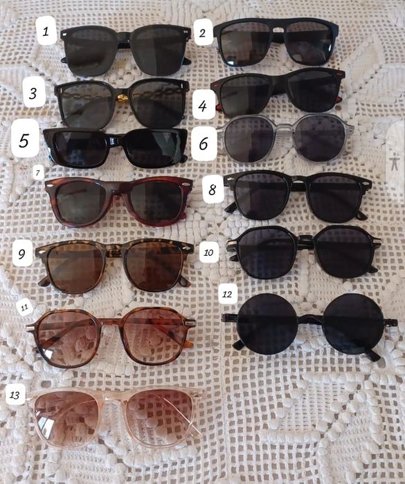 Óculos de sol *NOVOS. Caiu o preço!!! 2,99€