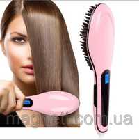 Электрическая расческа-выпрямитель Fast Hair Straightener HQT 906