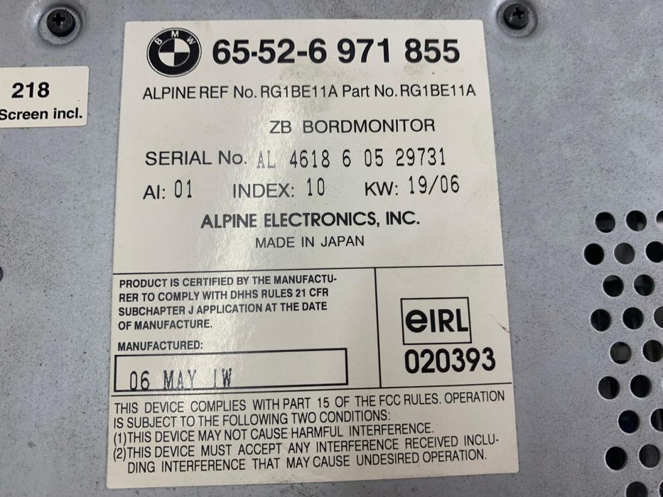 bmw e46 radio fabryczne navi nawigacja