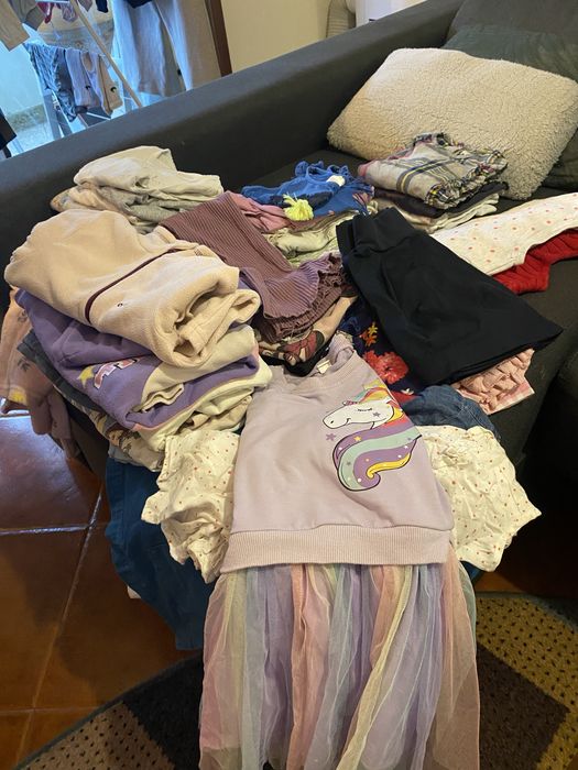 Roupa menina tamanho 3/4